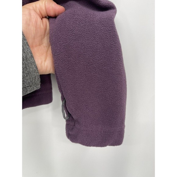 Women's Columbia Fleece Zip Up Jacket XSmall Purple‎ - Picture 5 of 7